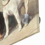 Vintage Animal Art: Trio of Dogs – Retro Wildlife Illustration