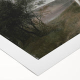 Vintage Animal Art: Dog in Scenic Landscape | Antique Wildlife Prints