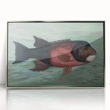 Vintage Animal Art: Fish in Water | Antique Wildlife Prints
