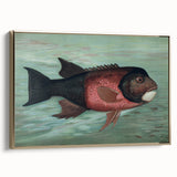 Vintage Animal Art: Fish in Water | Antique Wildlife Prints
