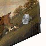 Vintage Animal Art: Hunter with Dogs – Antique Wildlife Print