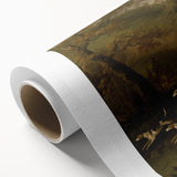 Vintage Animal Art: Hunter with Dogs – Antique Wildlife Print