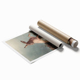 Vintage Animal Art - Hare in the Grass Antique Wildlife Print