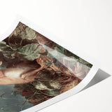 Vintage Animal Art - Hare in the Grass Antique Wildlife Print