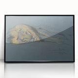 Vintage Animal Art - Resting Lion Antique Wildlife Sketch