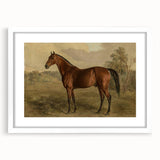 Vintage Animal Art: Majestic Horse – Antique Wildlife Print