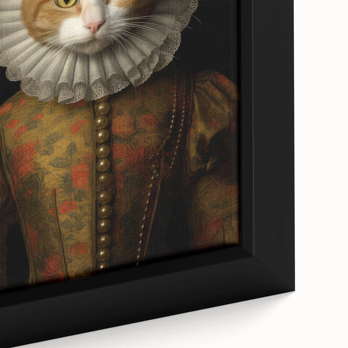 Vintage Animal Art: Aristocratic Cat – Retro Animal Illustration