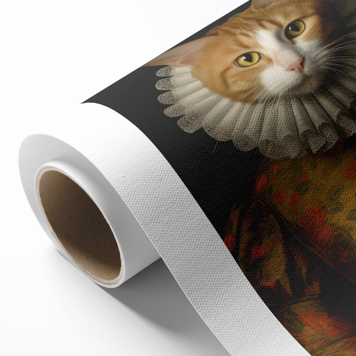 Vintage Animal Art: Aristocratic Cat – Retro Animal Illustration