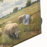 Vintage Animal Art - Timeless Sheep in Pastoral Landscape