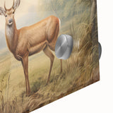 Vintage Animal Art - Majestic Deer in Serene Landscape