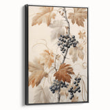 Vintage Botanical Art Prints – Antique Grapevine Floral Illustration