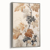 Vintage Botanical Art Prints – Antique Grapevine Floral Illustration