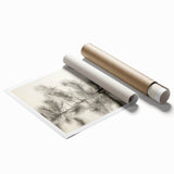 Vintage Botanical Art Prints – Antique Pine Tree Illustration