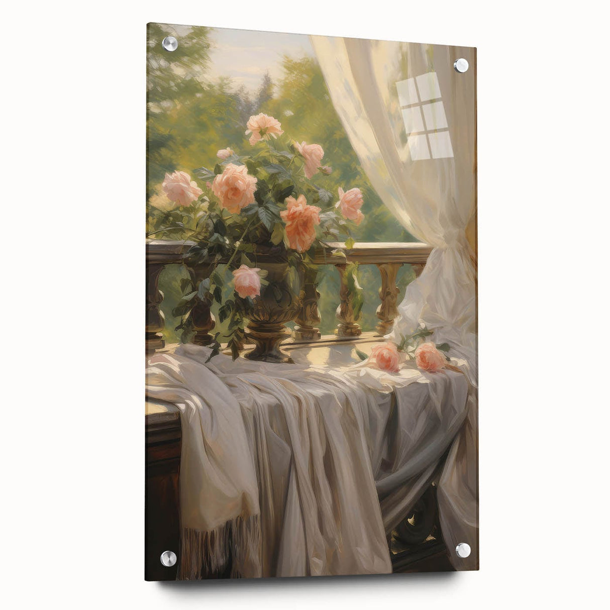 Vintage Botanical Art Prints – Antique Rose Floral Illustration