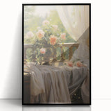 Vintage Botanical Art Prints – Antique Rose Floral Illustration