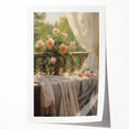 Vintage Botanical Art Prints – Antique Rose Floral Illustration