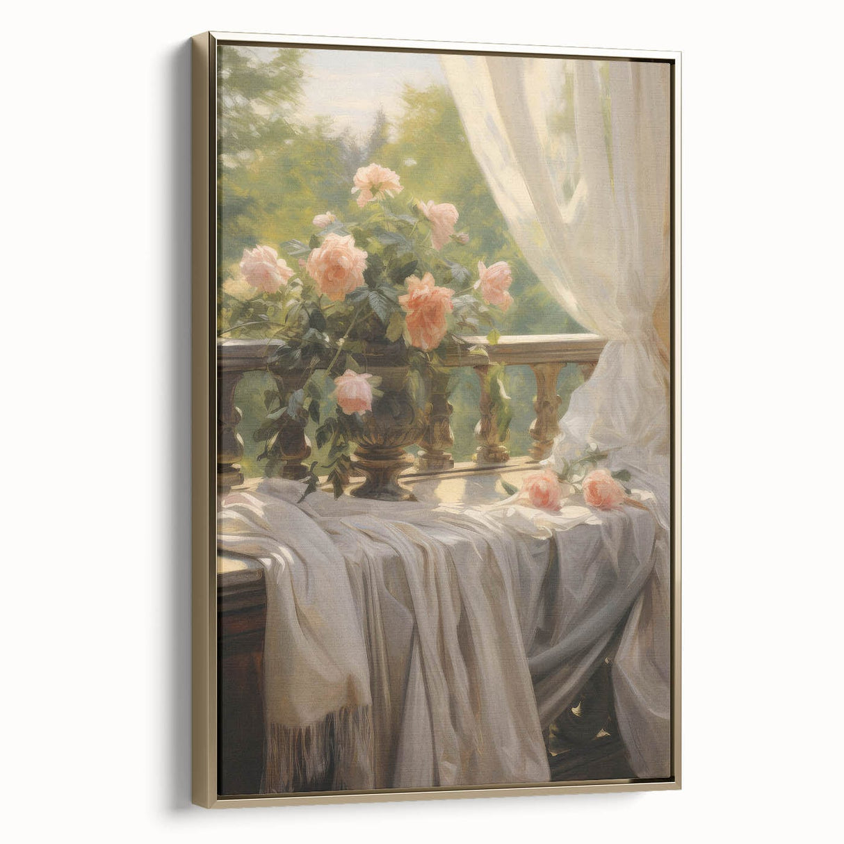 Vintage Botanical Art Prints – Antique Rose Floral Illustration