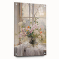 Vintage Botanical Art Prints – Soft Floral Arrangement in Vase