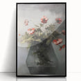 Vintage Botanical Art Prints – Soft Floral Arrangement in Vase