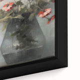 Vintage Botanical Art Prints – Soft Floral Arrangement in Vase