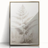 Vintage Botanical Art Prints – Fern Illustration in Black and White