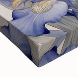 Vintage Botanical Art Prints – Blue Iris Flower Illustration