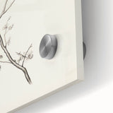 Vintage Botanical Art Prints – Black and White Branch Illustration