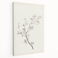 Vintage Botanical Art Prints – Black and White Branch Illustration