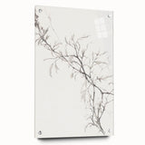 Vintage Botanical Art Prints – Elegant Branch Pencil Drawing