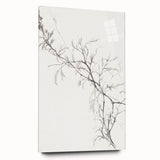 Vintage Botanical Art Prints – Elegant Branch Pencil Drawing