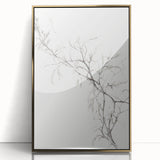 Vintage Botanical Art Prints – Elegant Branch Pencil Drawing