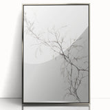 Vintage Botanical Art Prints – Elegant Branch Pencil Drawing