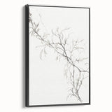 Vintage Botanical Art Prints – Elegant Branch Pencil Drawing