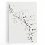 Vintage Botanical Art Prints – Elegant Branch Pencil Drawing