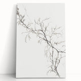 Vintage Botanical Art Prints – Elegant Branch Pencil Drawing