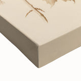 Vintage Botanical Art Prints – Soft Beige Leaf Illustration