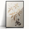 Vintage Botanical Art Prints – Branch with Berries Illustration