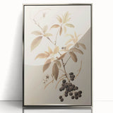 Vintage Botanical Art Prints – Branch with Berries Illustration