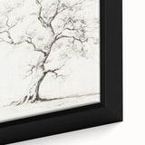 Vintage Botanical Art Prints – Pencil Tree Illustration