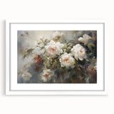 Vintage Botanical Art Prints – Soft Pink Roses Illustration