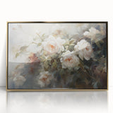 Vintage Botanical Art Prints – Soft Pink Roses Illustration