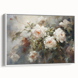 Vintage Botanical Art Prints – Soft Pink Roses Illustration