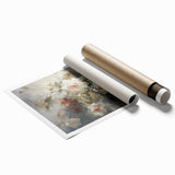 Vintage Botanical Art Prints – Soft Pink Roses Illustration