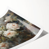 Vintage Botanical Art Prints – Soft Pink Roses Illustration