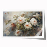 Vintage Botanical Art Prints – Soft Pink Roses Illustration