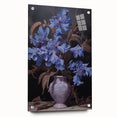 Vintage Botanical Art Prints – Blue Flowers in Vase Illustration