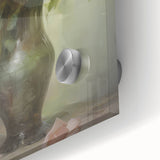 Vintage Botanical Art Prints – Soft Pink Roses in Vase Illustration