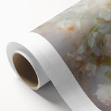 Vintage Botanical Art Prints – Soft Pink Roses in Vase Illustration