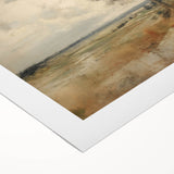 Vintage Botanical Art Print - Serene Landscape with Tree – Framed