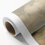 Vintage Botanical Art Print - Serene Landscape with Tree – Framed